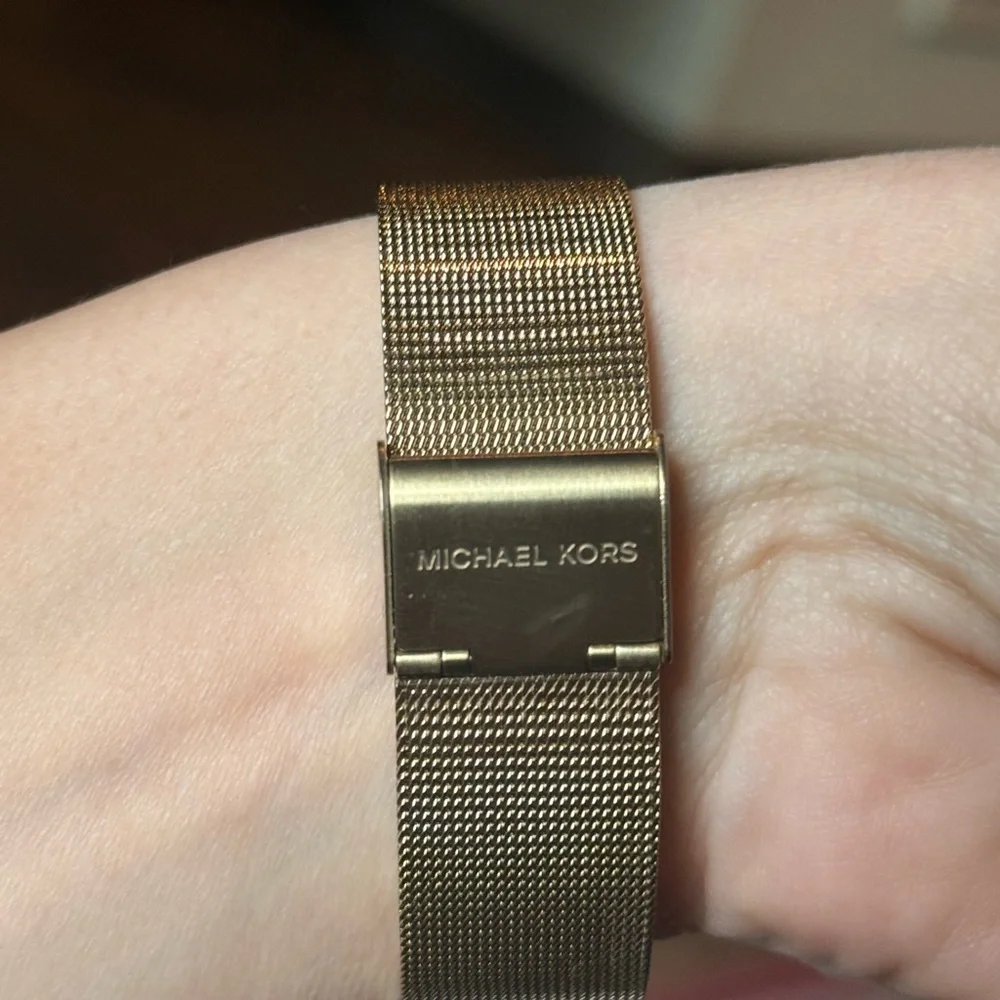 RARE Michael Kors Gold Square watch